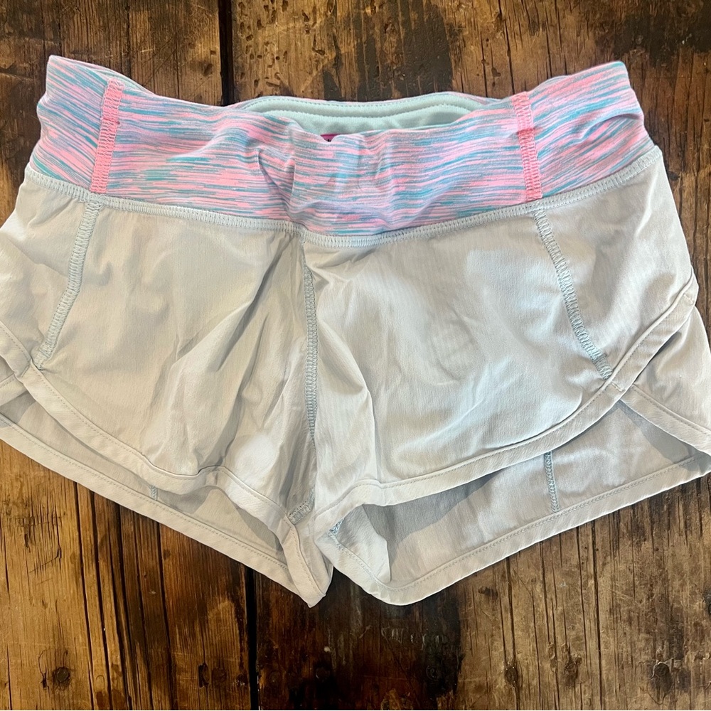 Girls light blue Ivviva shorts, size 10